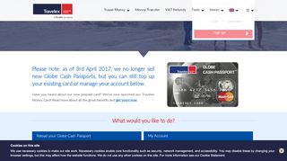 
                            10. Prepaid Cards - Globe Cash Passport | Travelex