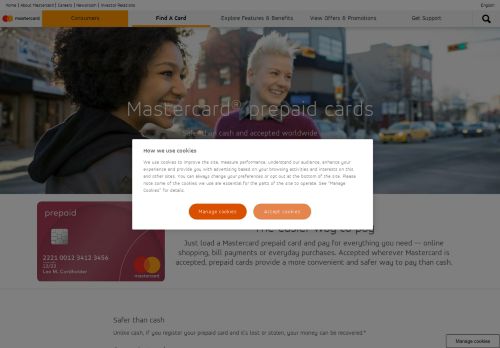 
                            9. Prepaid Cards | Mastercard