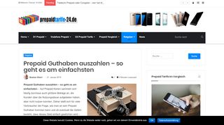 
                            9. Prepaid Guthaben auszahlen – so geht es am einfachsten | Prepaid ...