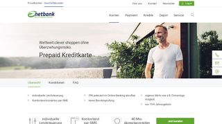 
                            8. Prepaid Kreditkarte für Geschäftskunden | netbank