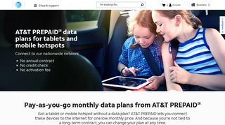 
                            12. Prepaid Mobile Hotspot & Tablet Data Plans - AT&T PREPAID