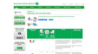 
                            13. Prepaid Top Up - Baiduri Bank Group