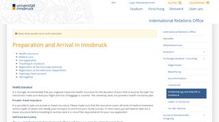 
                            13. Preparation and Arrival in Innsbruck – Universität Innsbruck