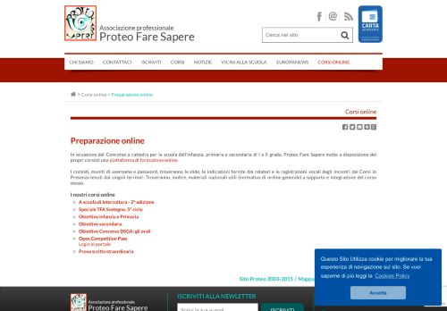 
                            3. Preparazione online :: Associazione professionale Proteo Fare Sapere