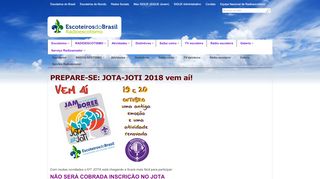 
                            13. PREPARE-SE: JOTA-JOTI 2018 vem aí! | Radioescotismo