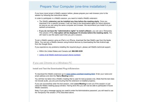 
                            10. Prepare Your Computer (one-time installation) - Login