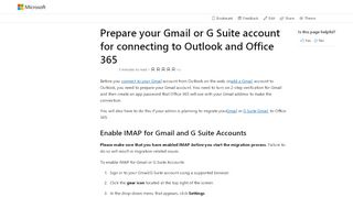 
                            11. Prepare your Gmail or G Suite account for connecting to Outlook and ...