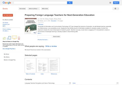 
                            6. Preparing Foreign Language Teachers for Next-Generation ...