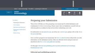 
                            6. Preparing your Submission | Nature Immunology