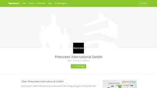 
                            6. Prescreen International GmbH: Karrierechancen, Kontaktdaten, Fotos ...