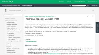 
                            12. Prescriptive Topology Manager - PTM - Cumulus Linux 3.7 - Cumulus ...