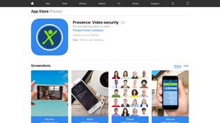 
                            6. Presence: Video security on the App Store - iTunes - Apple