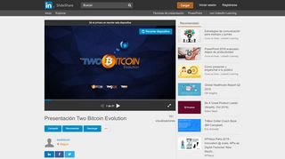 
                            6. Presentación Two Bitcoin Evolution - SlideShare
