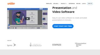 
                            4. Presentation and Video Software for your business | Wideo