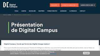 
                            4. Présentation de Digital Campus | Digital Campus