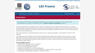 
                            6. Presentation - LEI France - Insee