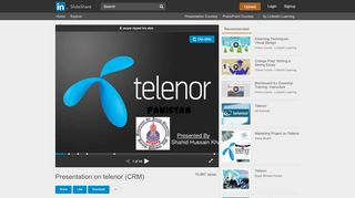 
                            7. Presentation on telenor (CRM) - SlideShare