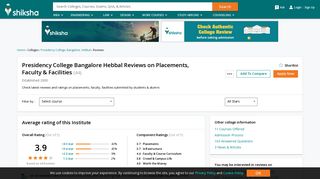 
                            9. Presidency College Bangalore Hebbal Reviews on Placements ...