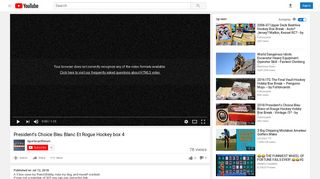 
                            11. President's Choice Bleu Blanc Et Rogue Hockey box 4 - YouTube