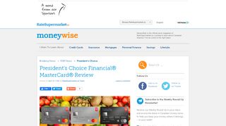 
                            12. President's Choice Financial® MasterCard® Review - MoneyWise