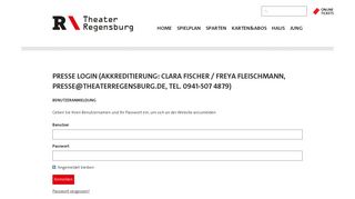 
                            4. Presse - Theater Regensburg