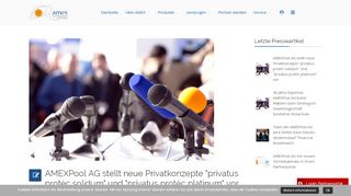 
                            8. Presseartikel - AMEXPool AG