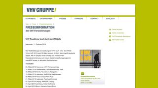 
                            11. Presseinformationen - VHV Gruppe, Versicherungsgruppe in Hannover