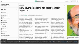 
                            10. PressReader - Khaleej Times: 2018-06-12 - New savings scheme for ...