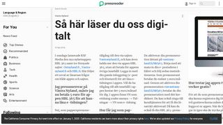 
                            6. PressReader - Västra Nyland: 2016-02-05 - Så här läser du oss digitalt