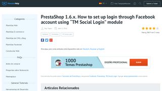 
                            12. PrestaShop 1.6.x. How To Set Up Login Through Facebook Account ...