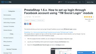 
                            8. PrestaShop 1.6.x. How to set up login through Facebook ...