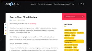 
                            6. PrestaShop Cloud Review - CMS Critic