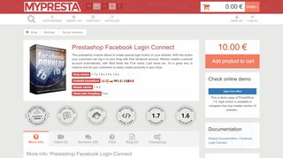 
                            7. PrestaShop Facebook Login Connect - MyPresta
