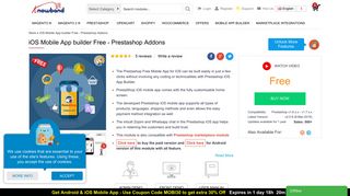 
                            9. PrestaShop iOS Mobile App Free | Smartphone application Builder ...