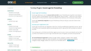 
                            4. PrestaShop Social Login | docs.oneall.com