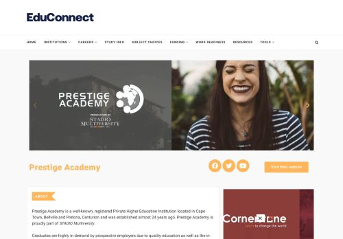 
                            5. Prestige Academy - EduConnect Institutions