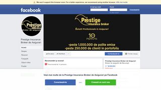 
                            7. Prestige Insurance Broker de Asigurari - Acasă | Facebook