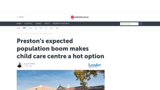 
                            7. Preston's expected population boom makes child care centre a hot ...