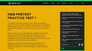 
                            3. PRETEST PRACTICE TEST 1 | Pretest Plus