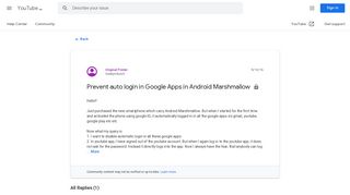 
                            2. Prevent auto login in Google Apps in Android Marshmallow - Google ...