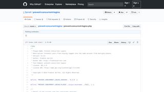 
                            12. prevent-concurrent-logins.php - GitHub