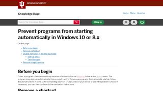 
                            11. Prevent programs from starting automatically in Windows