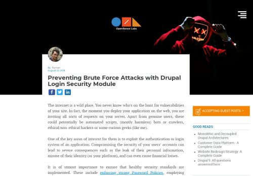 
                            12. Preventing Brute Force Attacks with Drupal Login Security Module ...