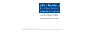
                            2. Previdenza - Allianz
