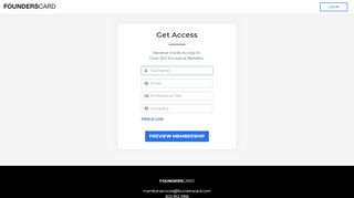 
                            3. preview membership - FoundersCard
