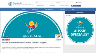 
                            4. Preview: Tourism Australia to Relaunch Aussie Specialist Program