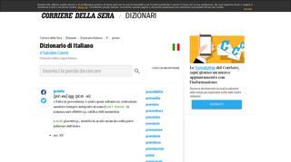 
                            4. Previo: Definizione e significato di Previo – Dizionario italiano ...