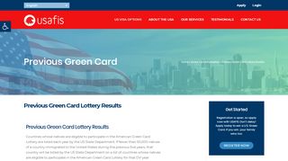 
                            9. Previous Green Card Lottery Results | USAFIS