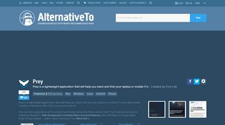 
                            13. Prey Alternatives and Similar Software - AlternativeTo.net