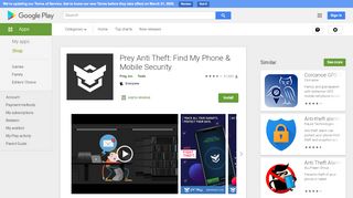 
                            11. Prey Anti-Diebstahl – Apps bei Google Play